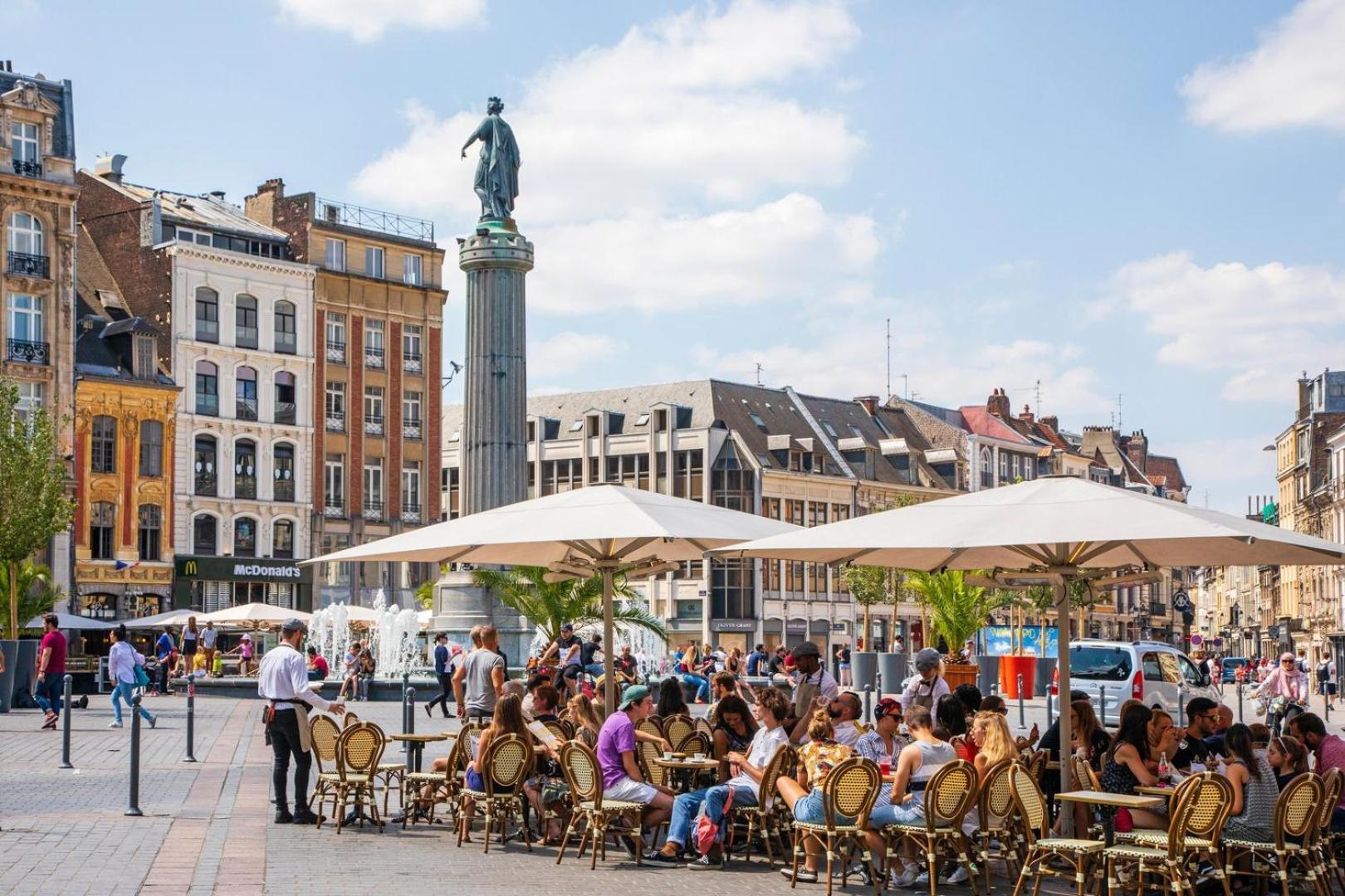 Lille Grand-Place Central Studio Eksteriør bilde